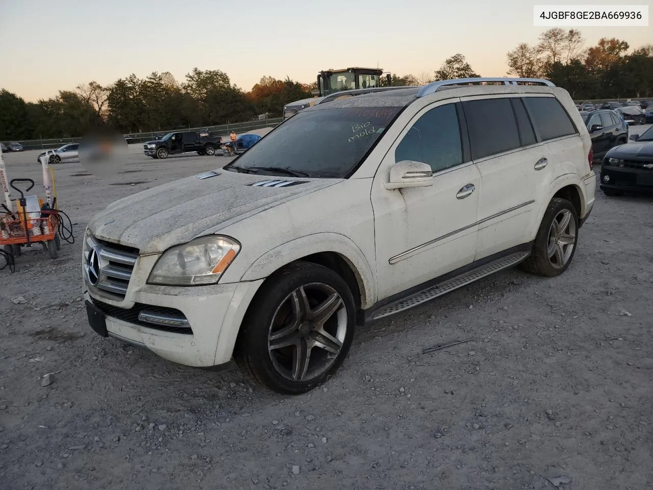 2011 Mercedes-Benz Gl 550 4Matic VIN: 4JGBF8GE2BA669936 Lot: 75103644