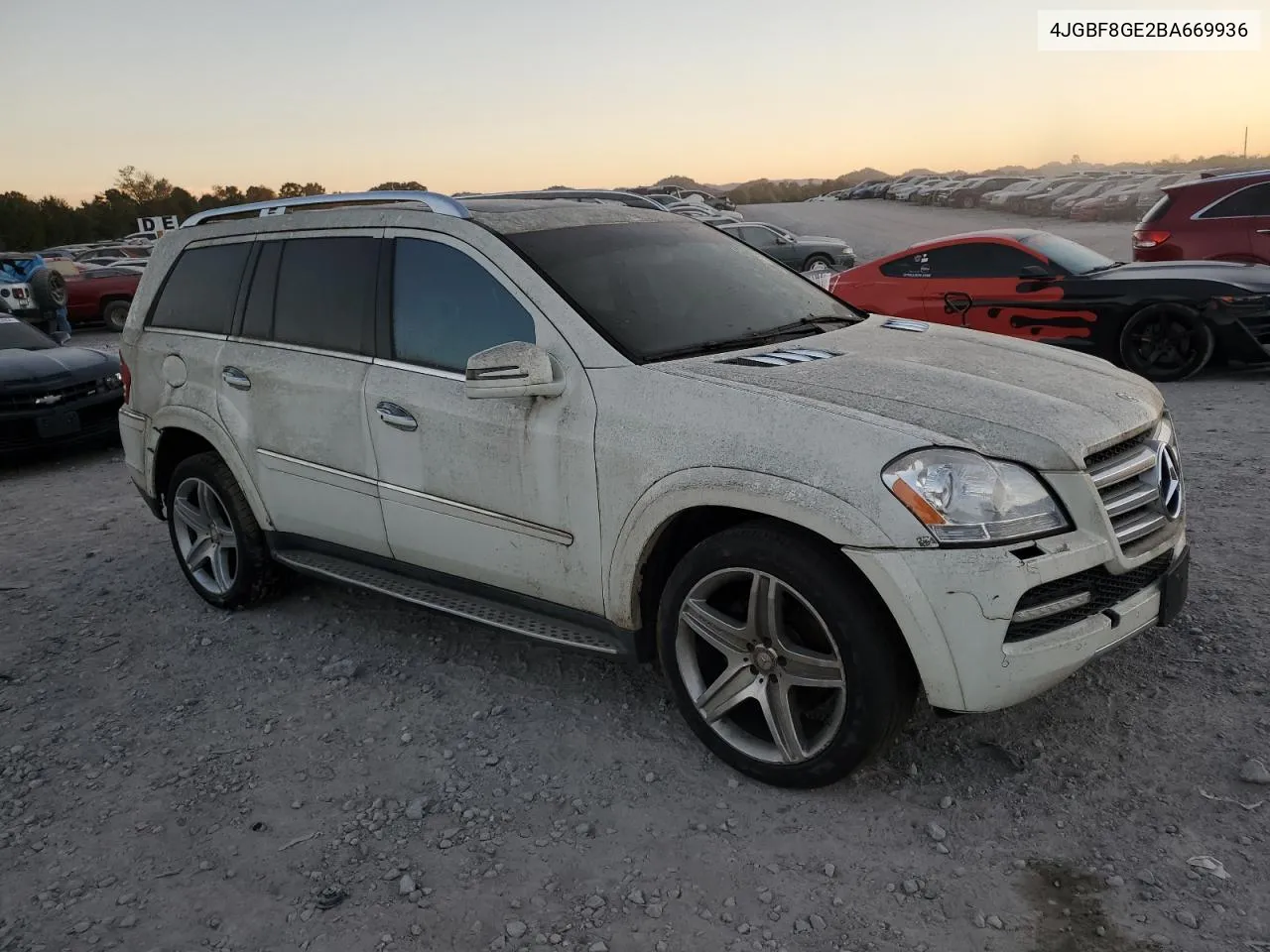 2011 Mercedes-Benz Gl 550 4Matic VIN: 4JGBF8GE2BA669936 Lot: 75103644