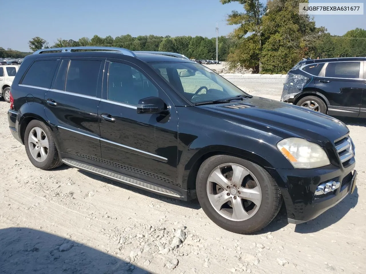 2011 Mercedes-Benz Gl 450 4Matic VIN: 4JGBF7BEXBA631677 Lot: 75175874