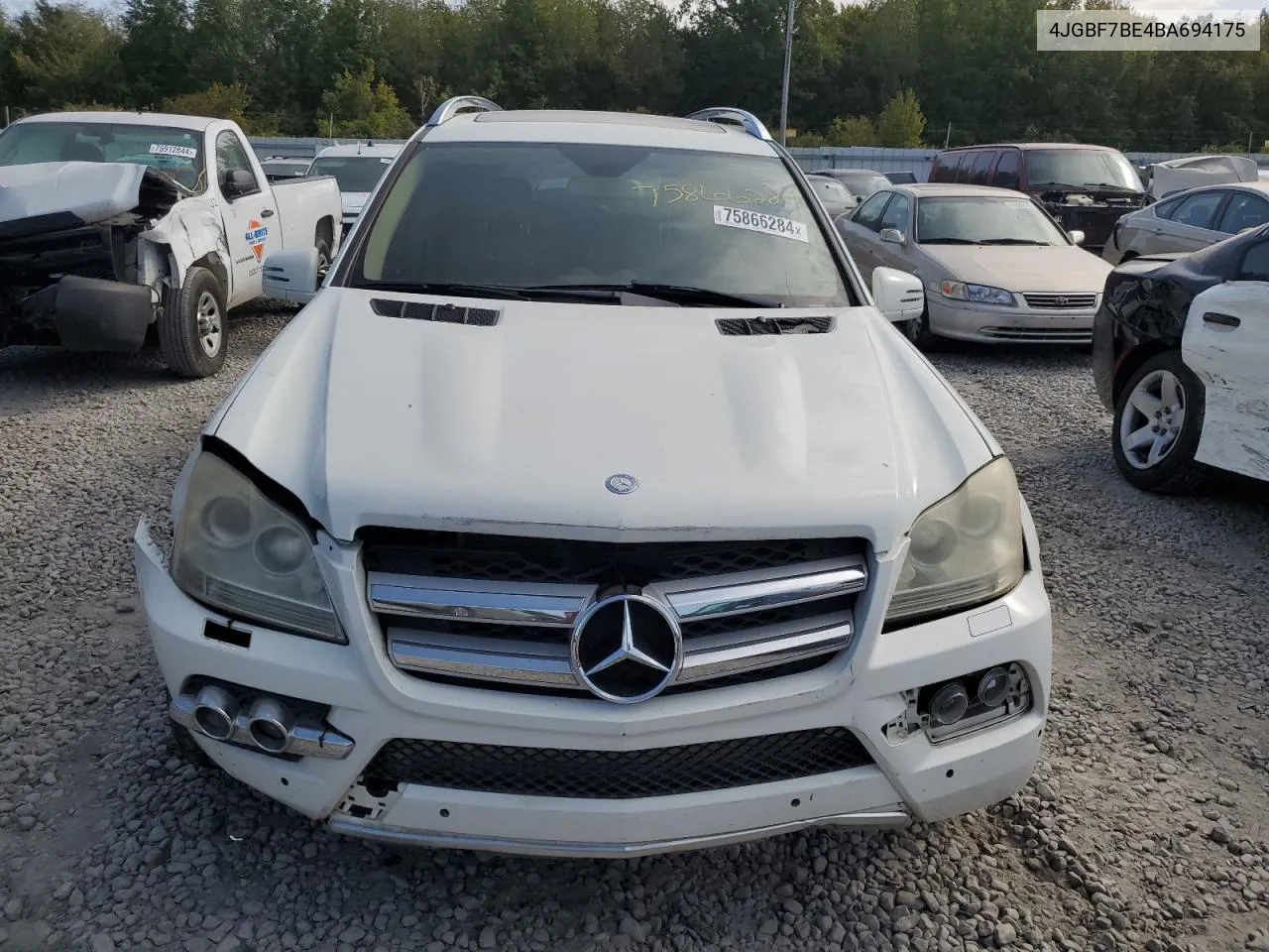 2011 Mercedes-Benz Gl 450 4Matic VIN: 4JGBF7BE4BA694175 Lot: 75866284