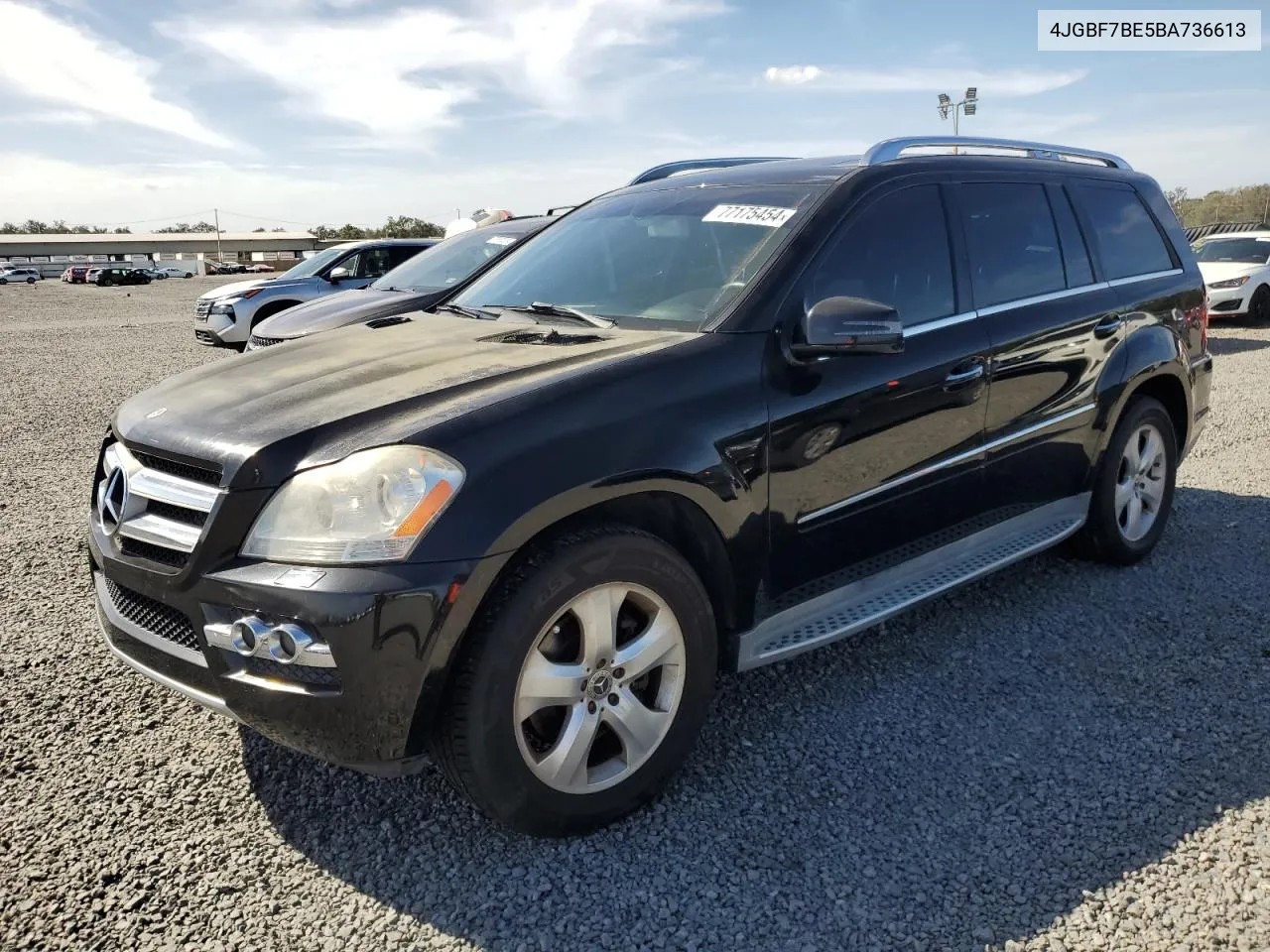 2011 Mercedes-Benz Gl 450 4Matic VIN: 4JGBF7BE5BA736613 Lot: 77175454