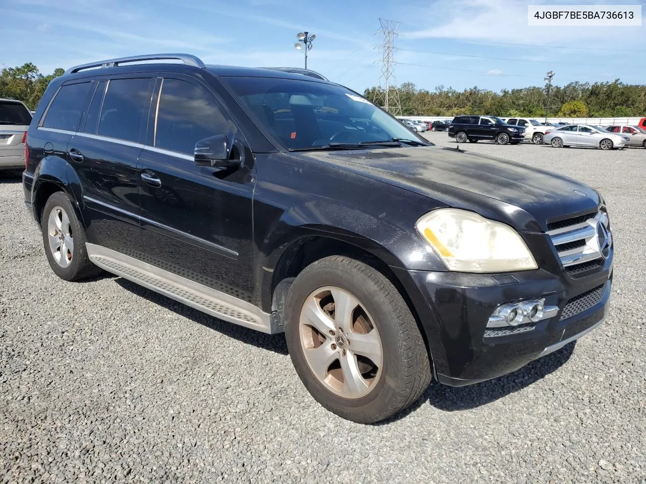 2011 Mercedes-Benz Gl 450 4Matic VIN: 4JGBF7BE5BA736613 Lot: 77175454