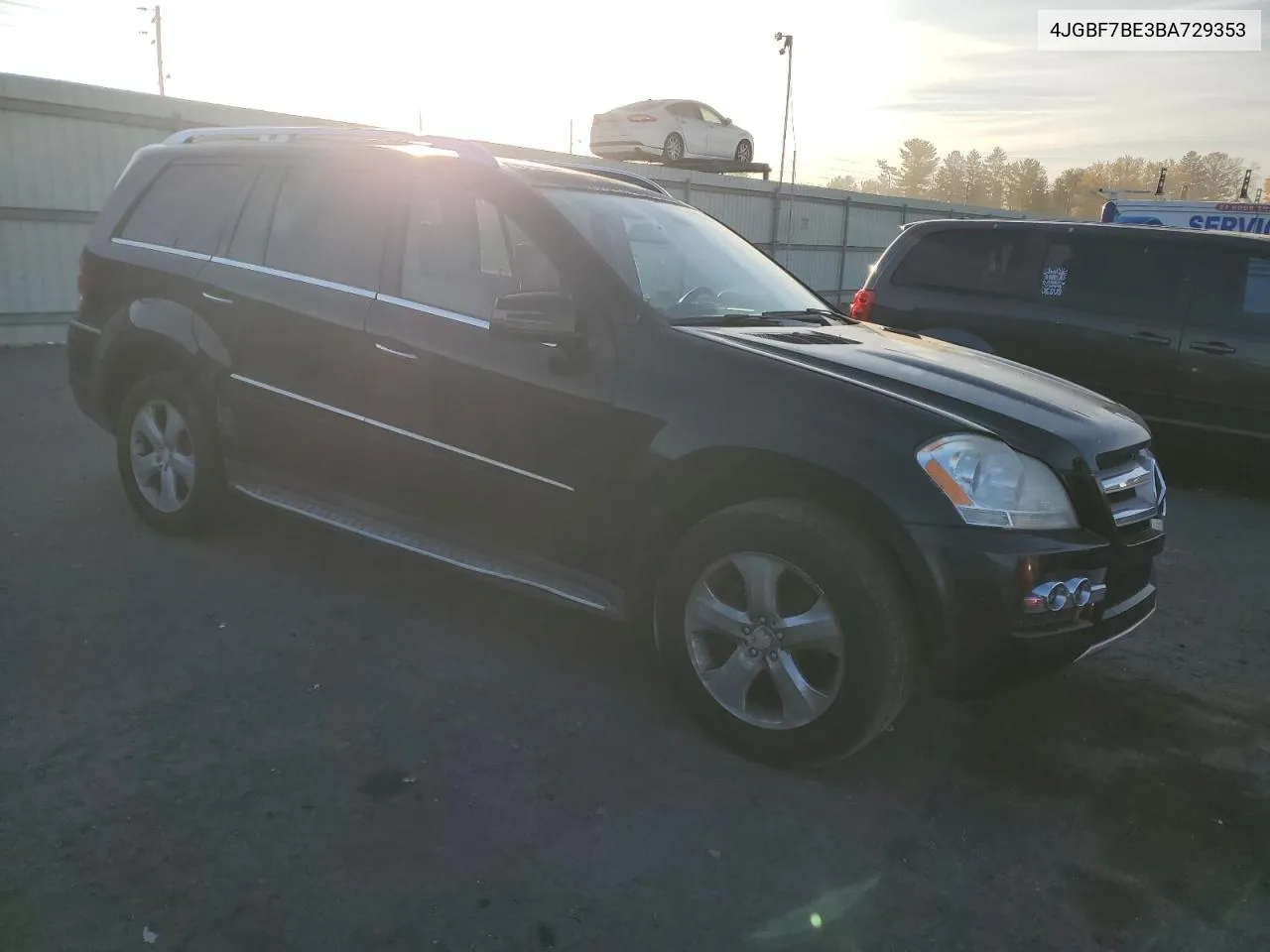 2011 Mercedes-Benz Gl 450 4Matic VIN: 4JGBF7BE3BA729353 Lot: 77871154