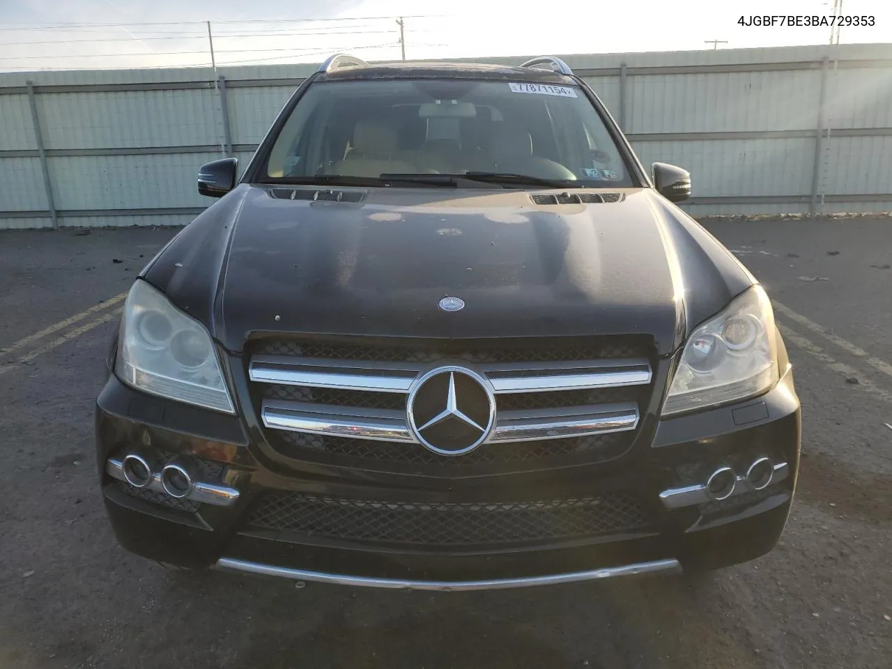 2011 Mercedes-Benz Gl 450 4Matic VIN: 4JGBF7BE3BA729353 Lot: 77871154