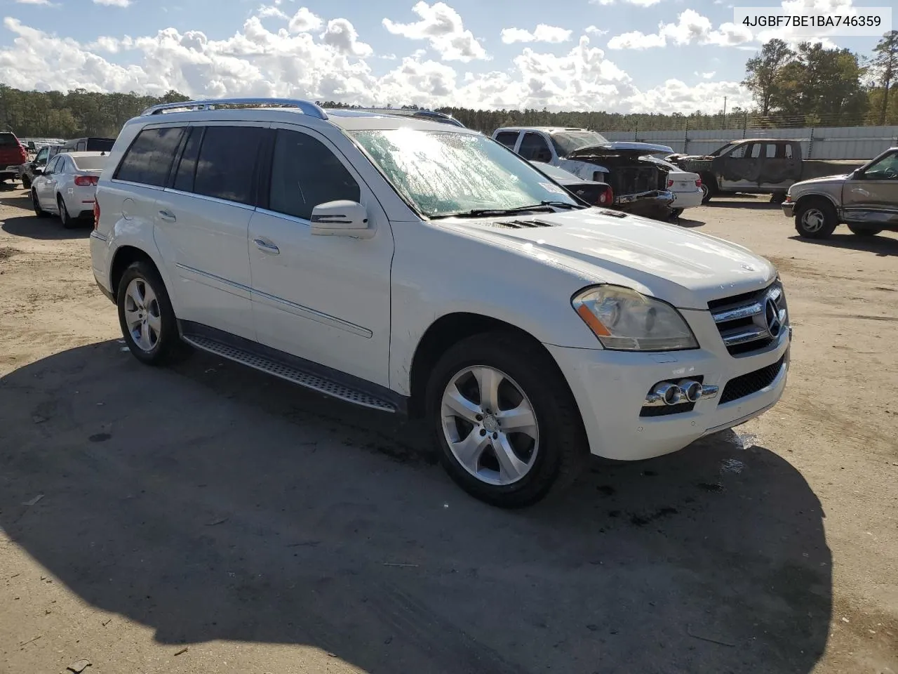 2011 Mercedes-Benz Gl 450 4Matic VIN: 4JGBF7BE1BA746359 Lot: 78407994