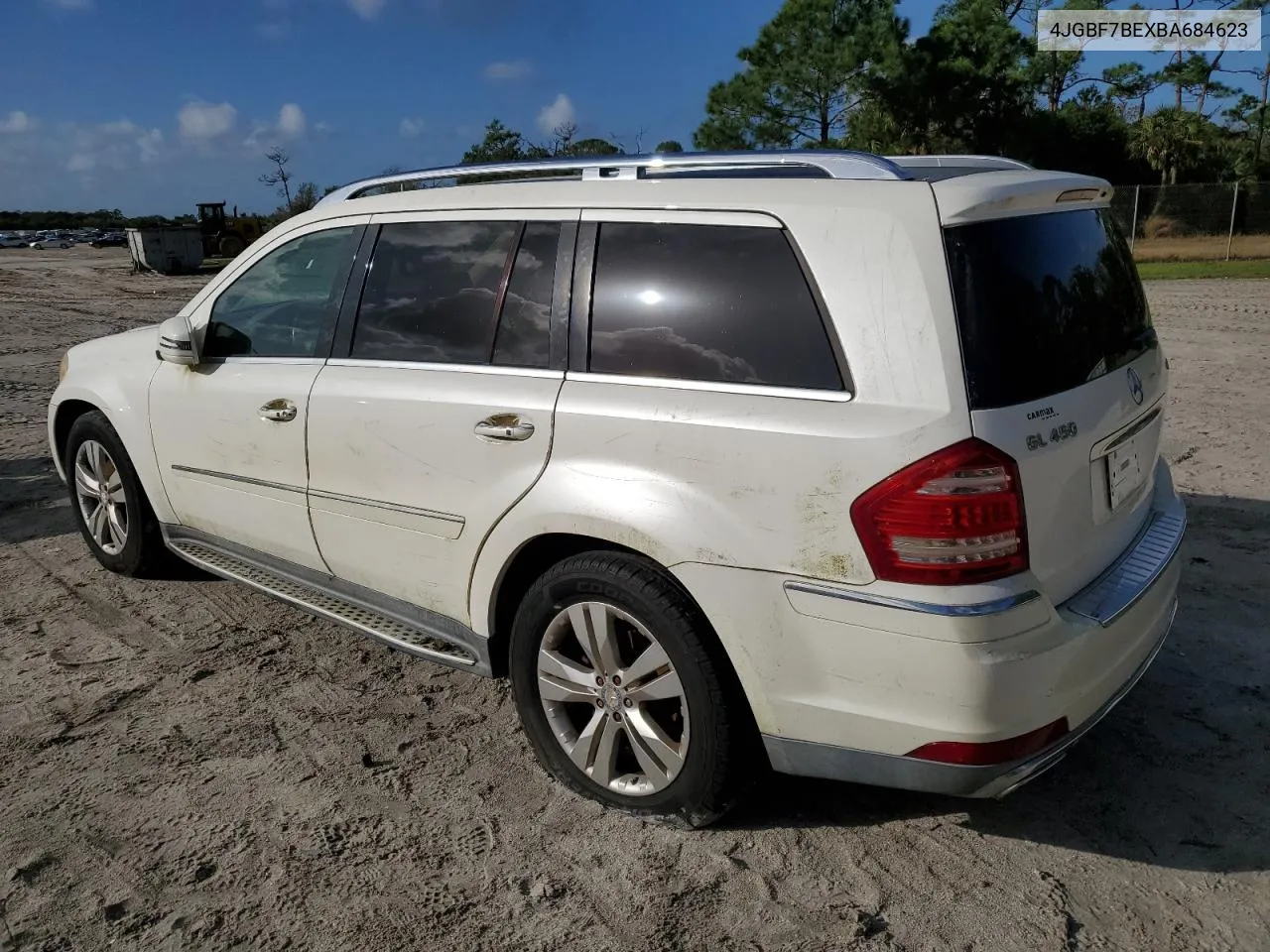 2011 Mercedes-Benz Gl 450 4Matic VIN: 4JGBF7BEXBA684623 Lot: 78911334