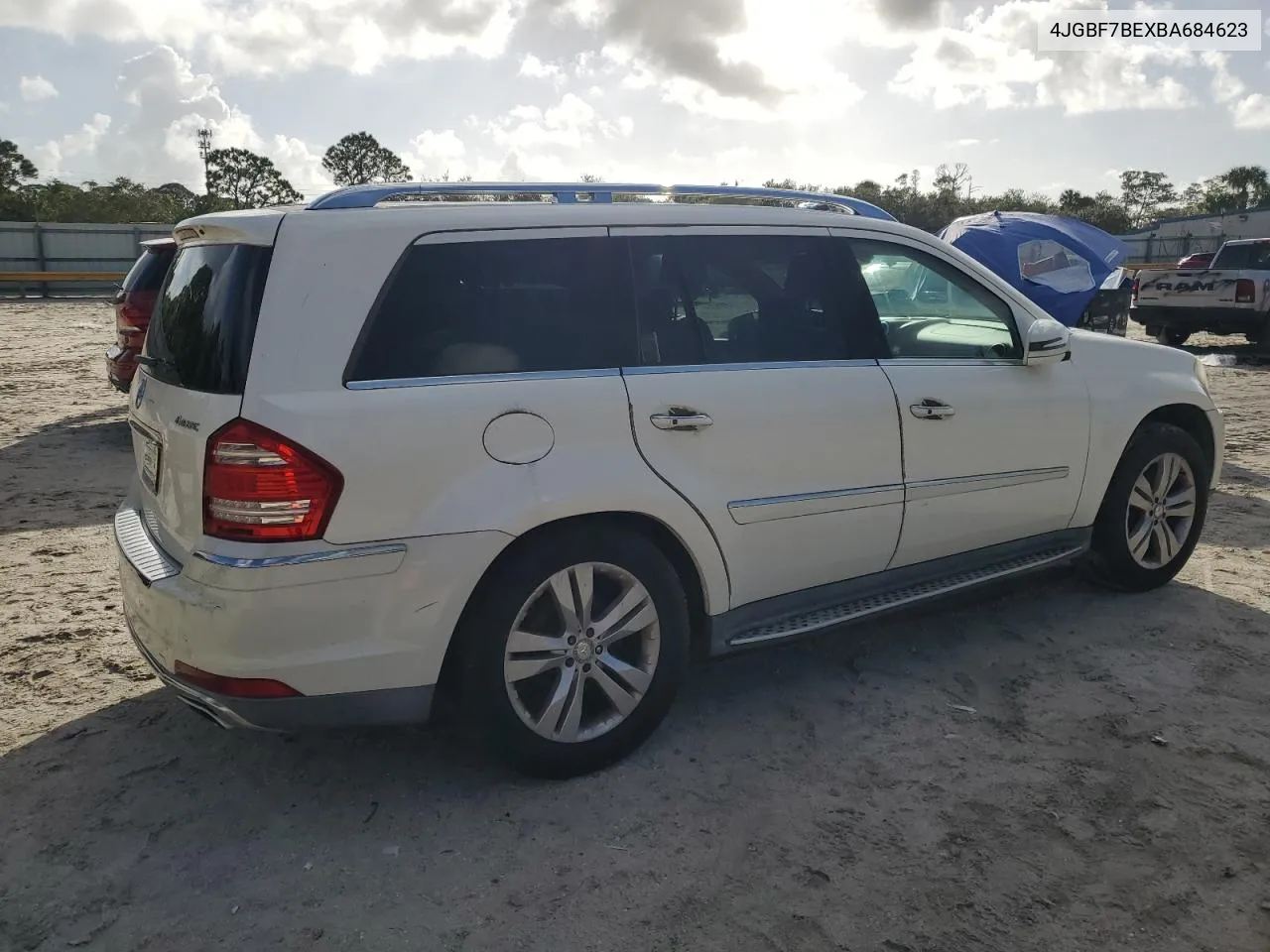 2011 Mercedes-Benz Gl 450 4Matic VIN: 4JGBF7BEXBA684623 Lot: 78911334