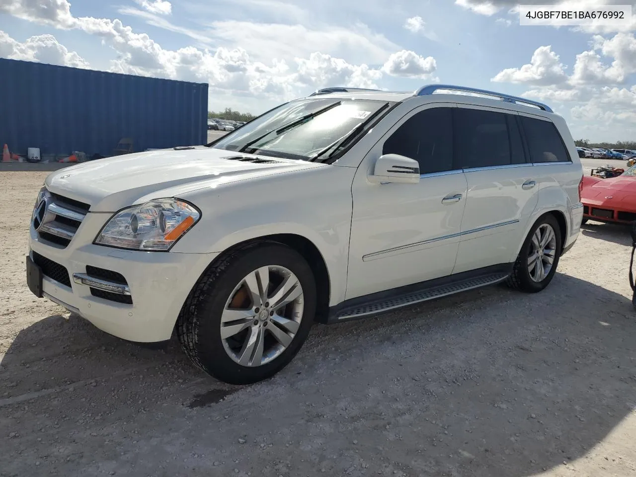 2011 Mercedes-Benz Gl 450 4Matic VIN: 4JGBF7BE1BA676992 Lot: 79451654