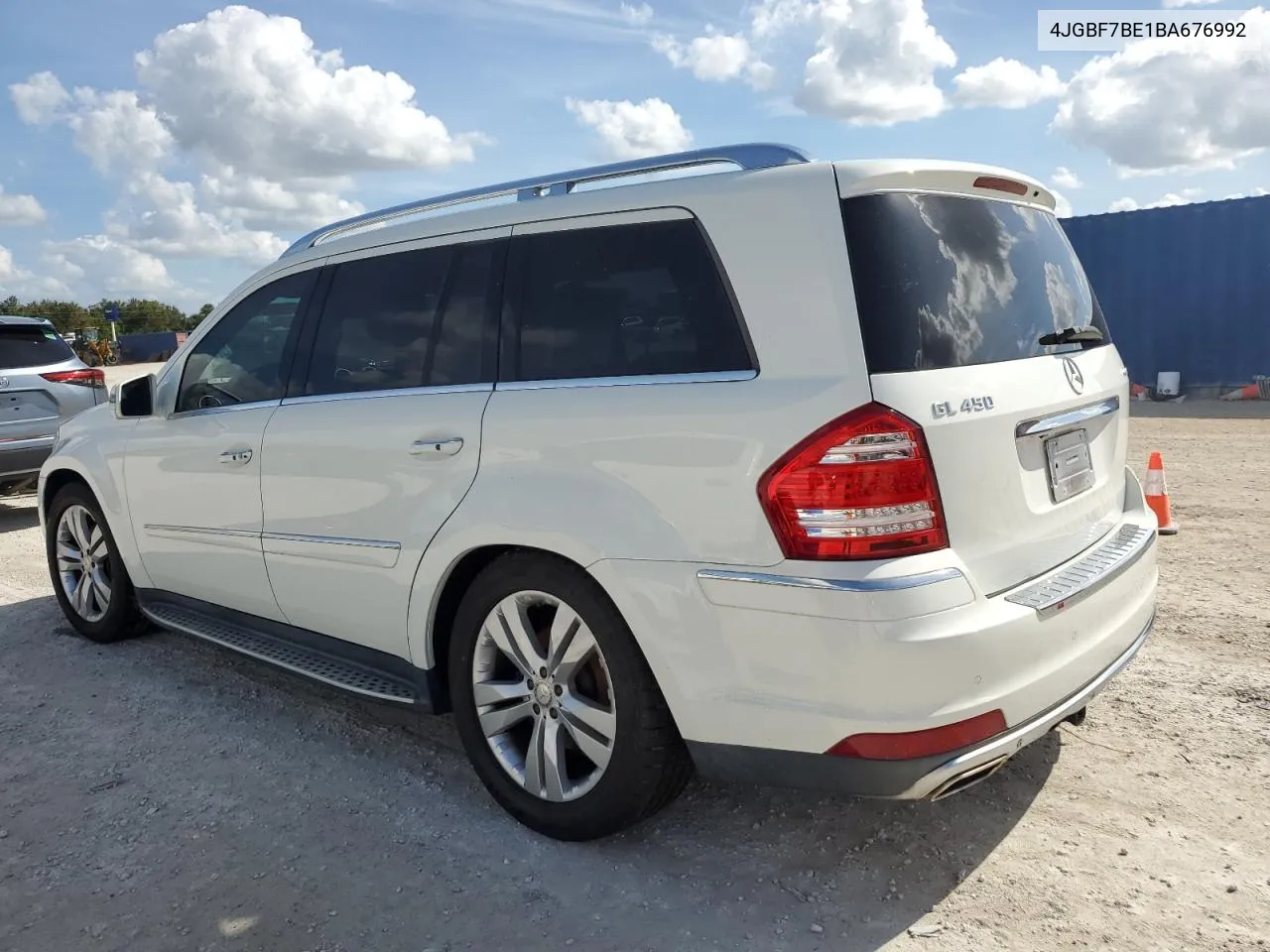 2011 Mercedes-Benz Gl 450 4Matic VIN: 4JGBF7BE1BA676992 Lot: 79451654