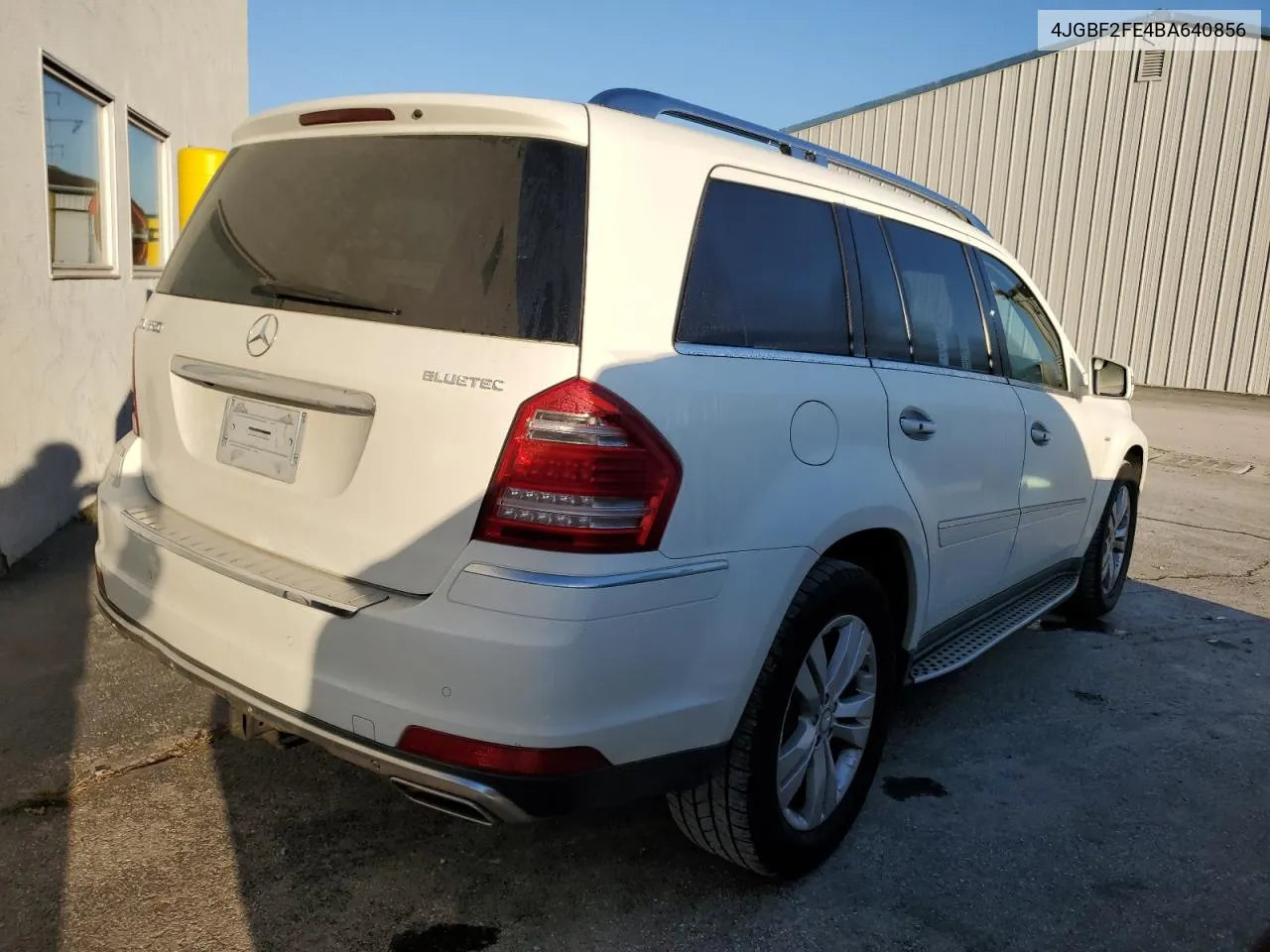 2011 Mercedes-Benz Gl 350 Bluetec VIN: 4JGBF2FE4BA640856 Lot: 79891034