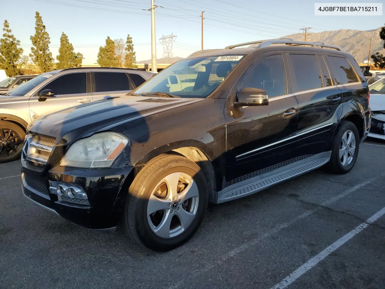 2011 Mercedes-Benz Gl 450 4Matic VIN: 4JGBF7BE1BA715211 Lot: 79910904