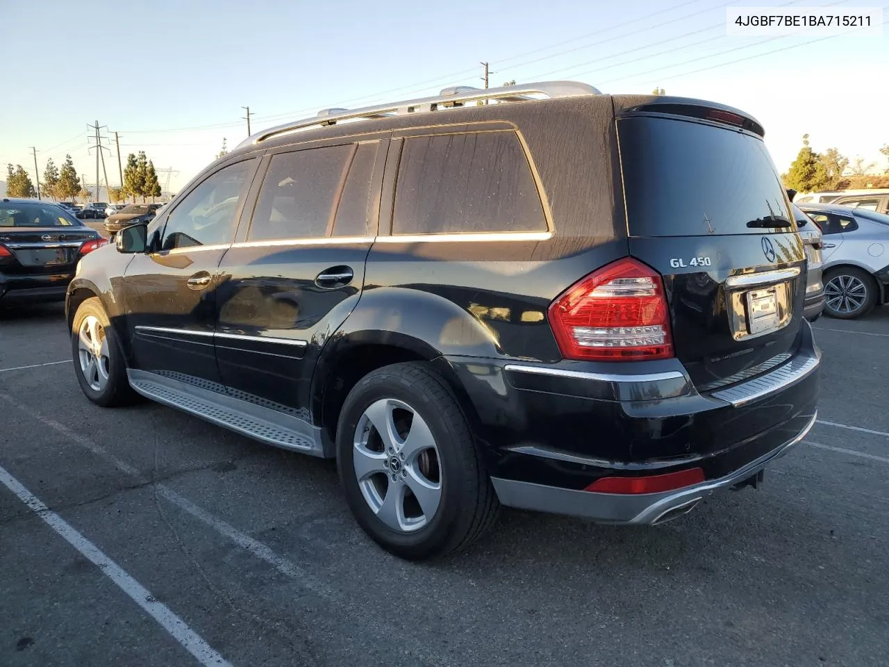 2011 Mercedes-Benz Gl 450 4Matic VIN: 4JGBF7BE1BA715211 Lot: 79910904