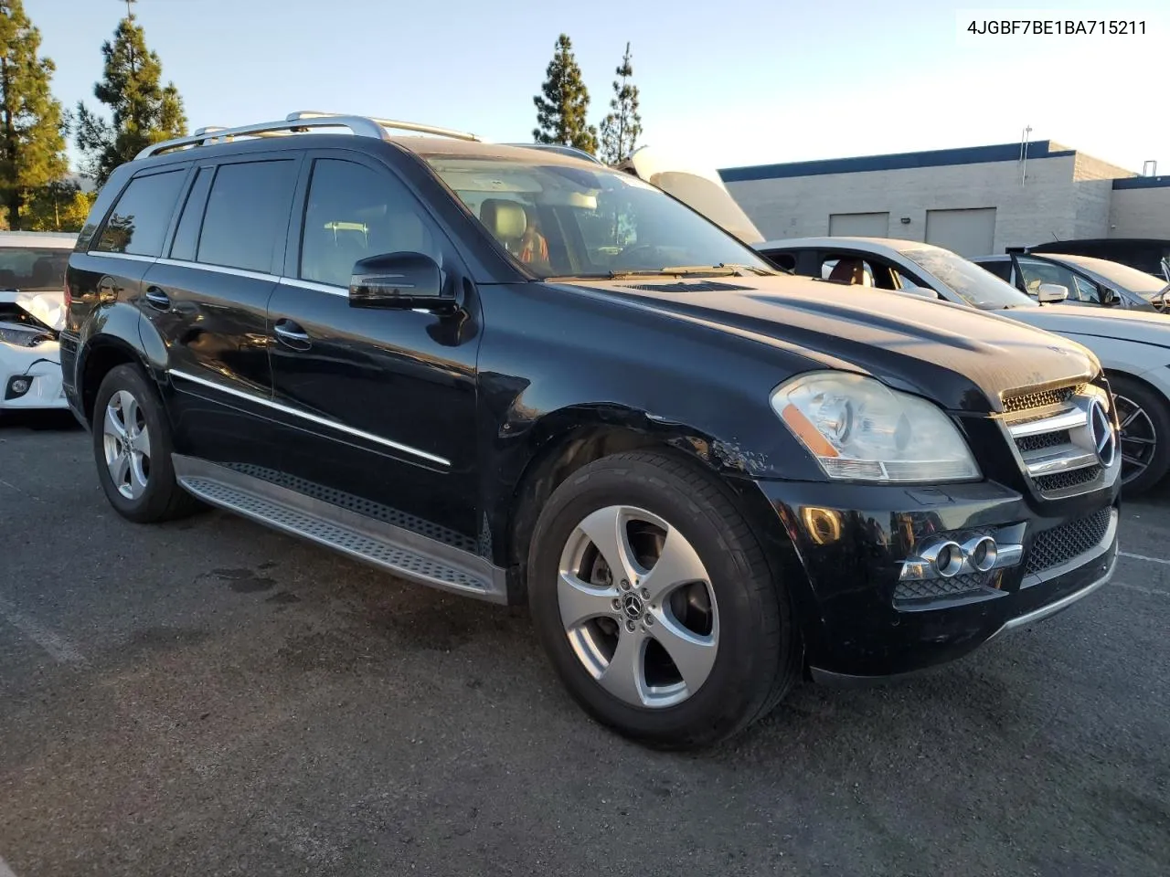 2011 Mercedes-Benz Gl 450 4Matic VIN: 4JGBF7BE1BA715211 Lot: 79910904