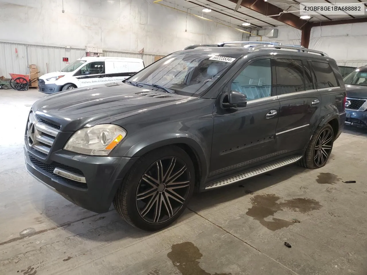 2011 Mercedes-Benz Gl 550 4Matic VIN: 4JGBF8GE1BA688882 Lot: 80223534