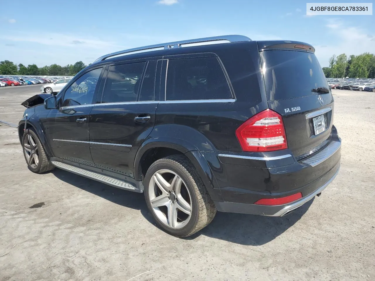 2012 Mercedes-Benz Gl 550 4Matic VIN: 4JGBF8GE8CA783361 Lot: 54666164