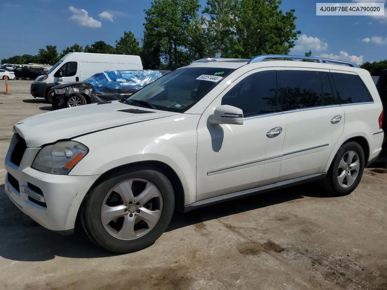 2012 Mercedes-Benz Gl 450 4Matic VIN: 4JGBF7BE4CA790020 Lot: 60251444