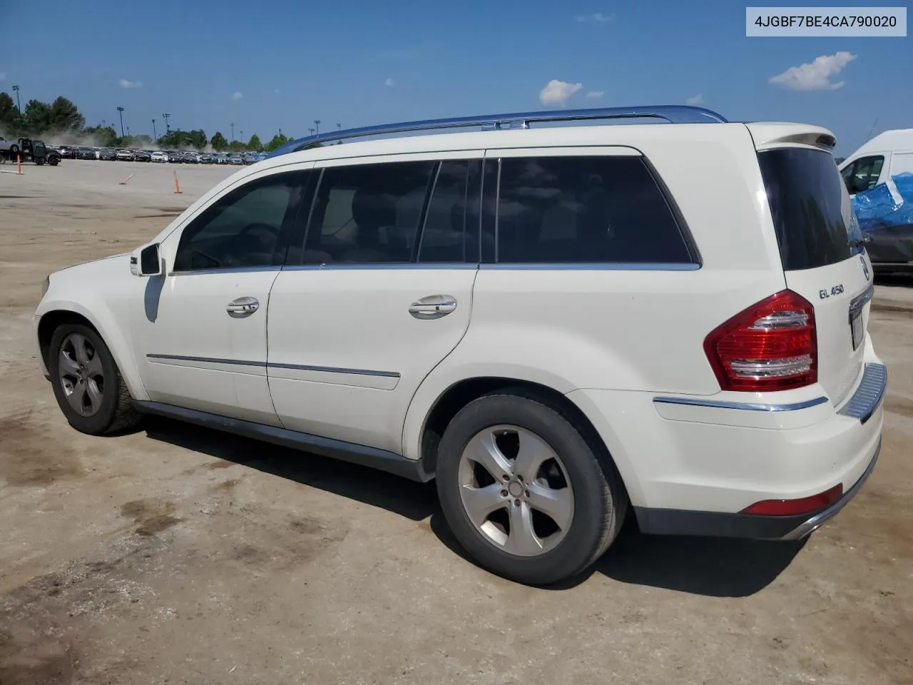 2012 Mercedes-Benz Gl 450 4Matic VIN: 4JGBF7BE4CA790020 Lot: 60251444