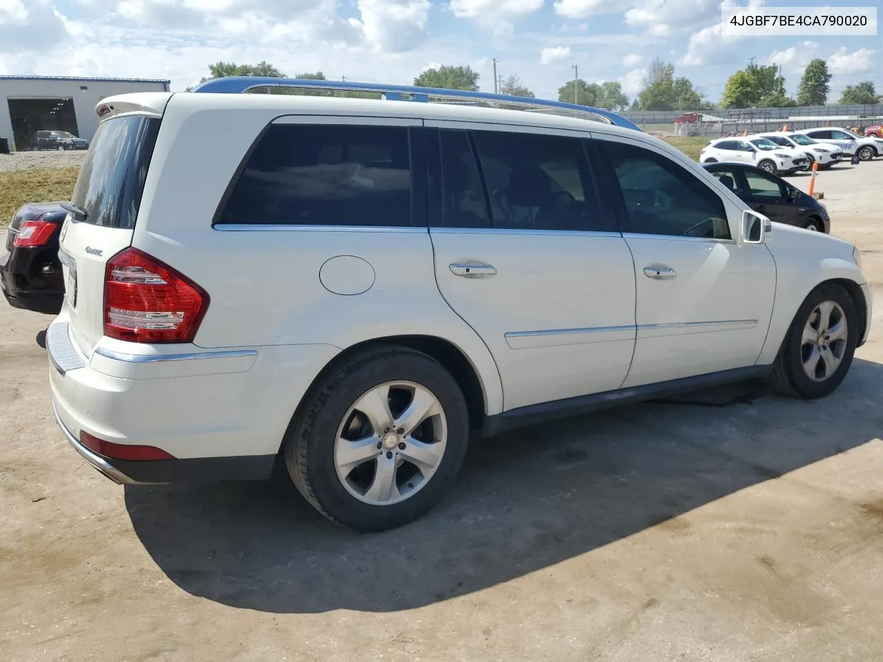 2012 Mercedes-Benz Gl 450 4Matic VIN: 4JGBF7BE4CA790020 Lot: 60251444