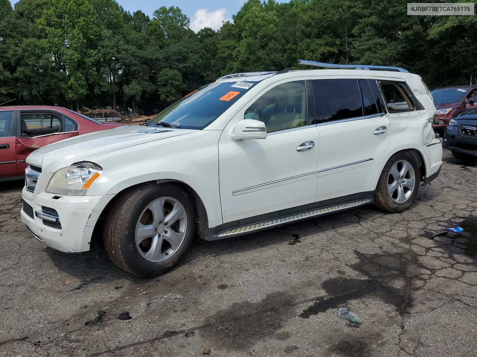 2012 Mercedes-Benz Gl 450 4Matic VIN: 4JGBF7BE7CA765175 Lot: 61830094