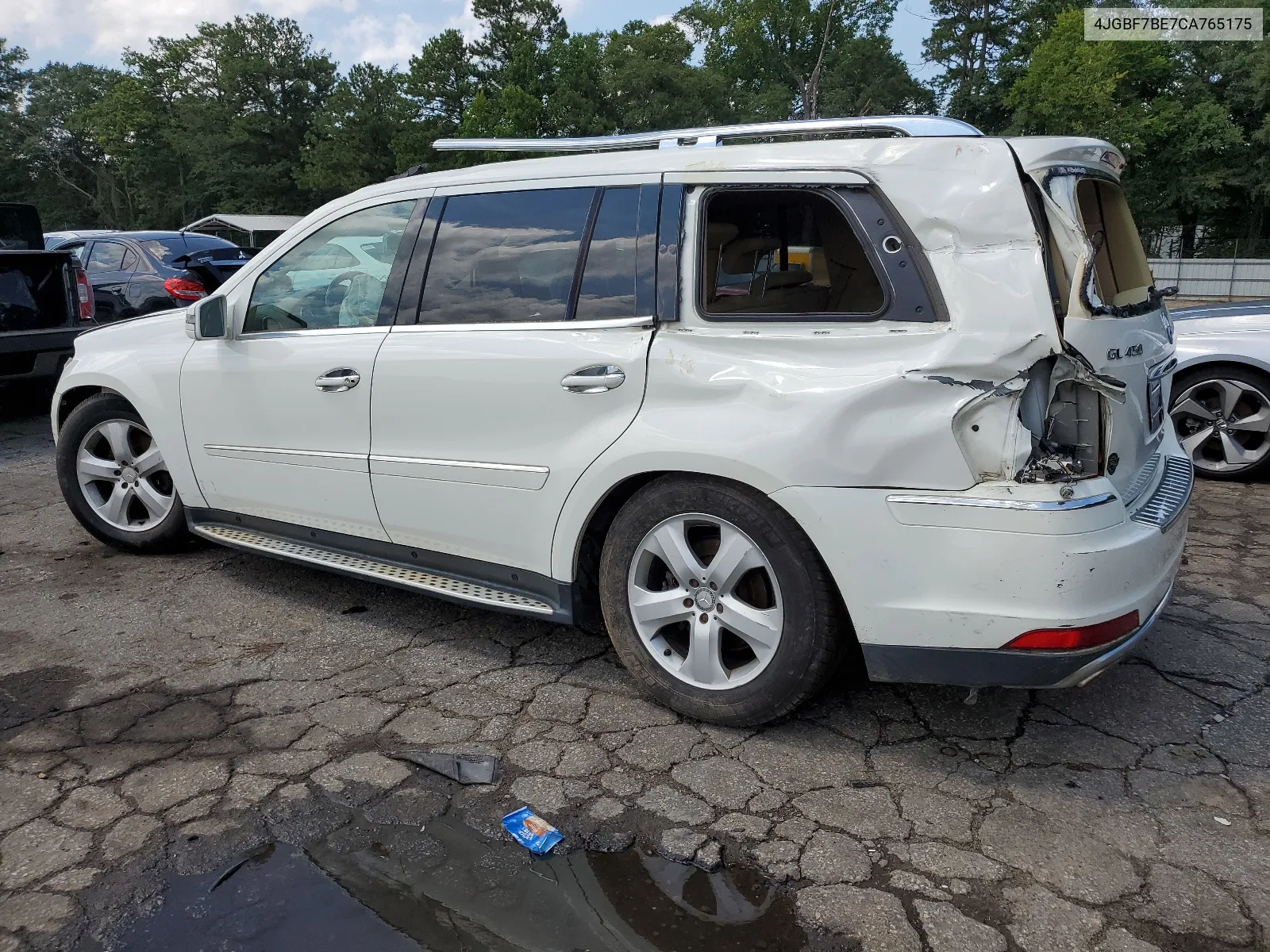 2012 Mercedes-Benz Gl 450 4Matic VIN: 4JGBF7BE7CA765175 Lot: 61830094