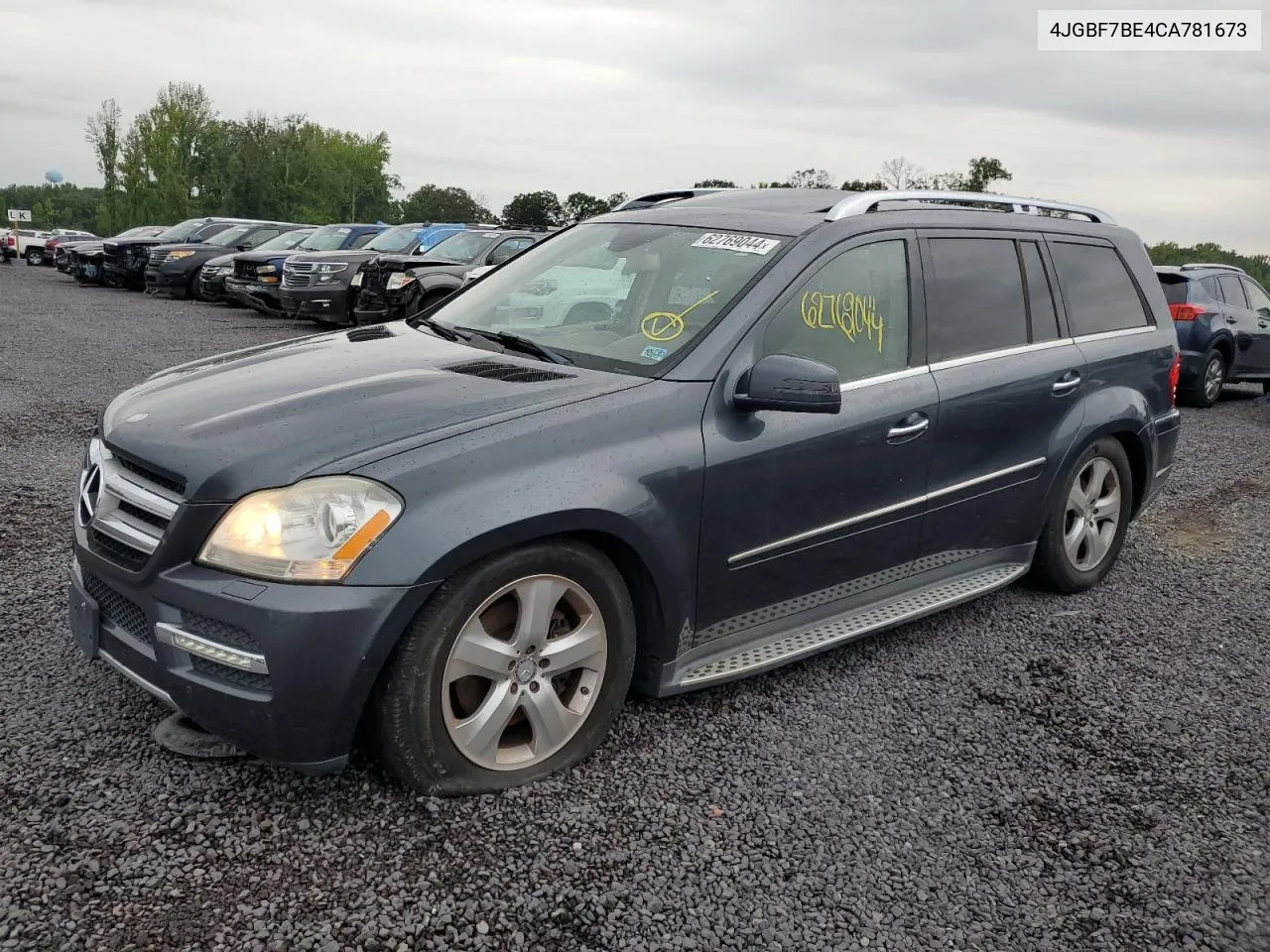 2012 Mercedes-Benz Gl 450 4Matic VIN: 4JGBF7BE4CA781673 Lot: 62769044