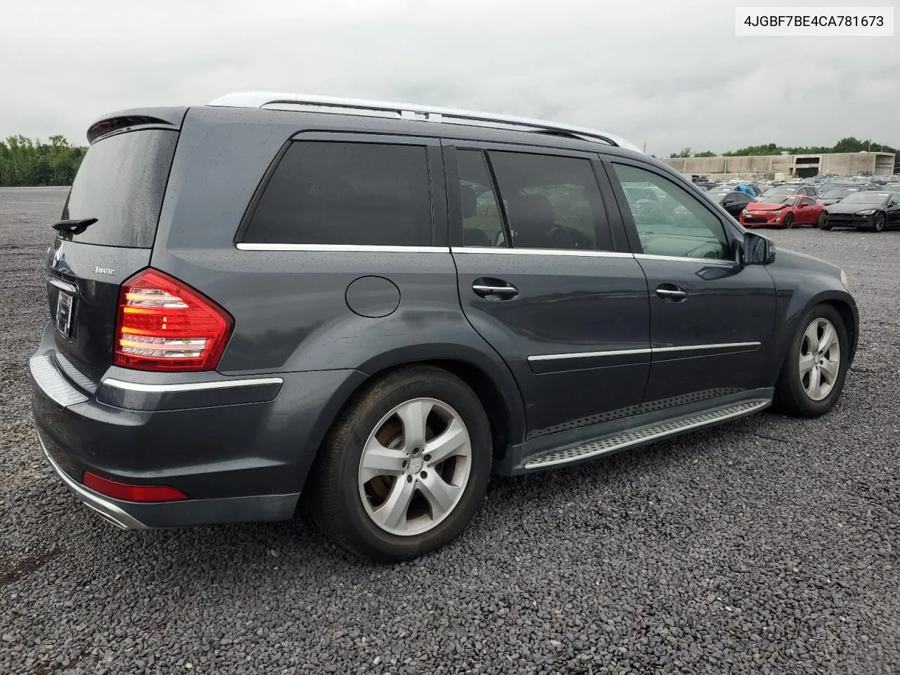 2012 Mercedes-Benz Gl 450 4Matic VIN: 4JGBF7BE4CA781673 Lot: 62769044