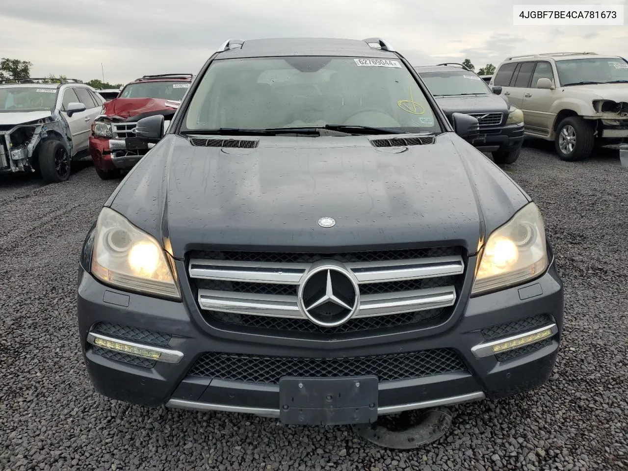 2012 Mercedes-Benz Gl 450 4Matic VIN: 4JGBF7BE4CA781673 Lot: 62769044