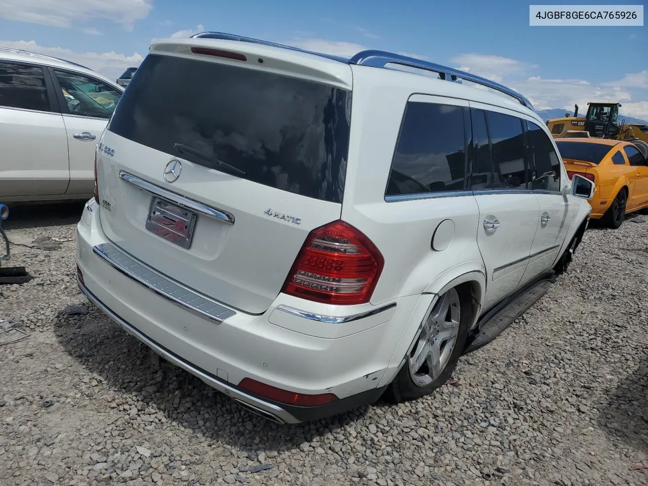 2012 Mercedes-Benz Gl 550 4Matic VIN: 4JGBF8GE6CA765926 Lot: 67106824