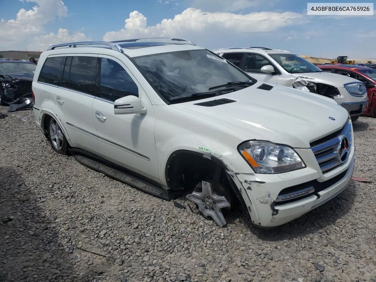 2012 Mercedes-Benz Gl 550 4Matic VIN: 4JGBF8GE6CA765926 Lot: 67106824