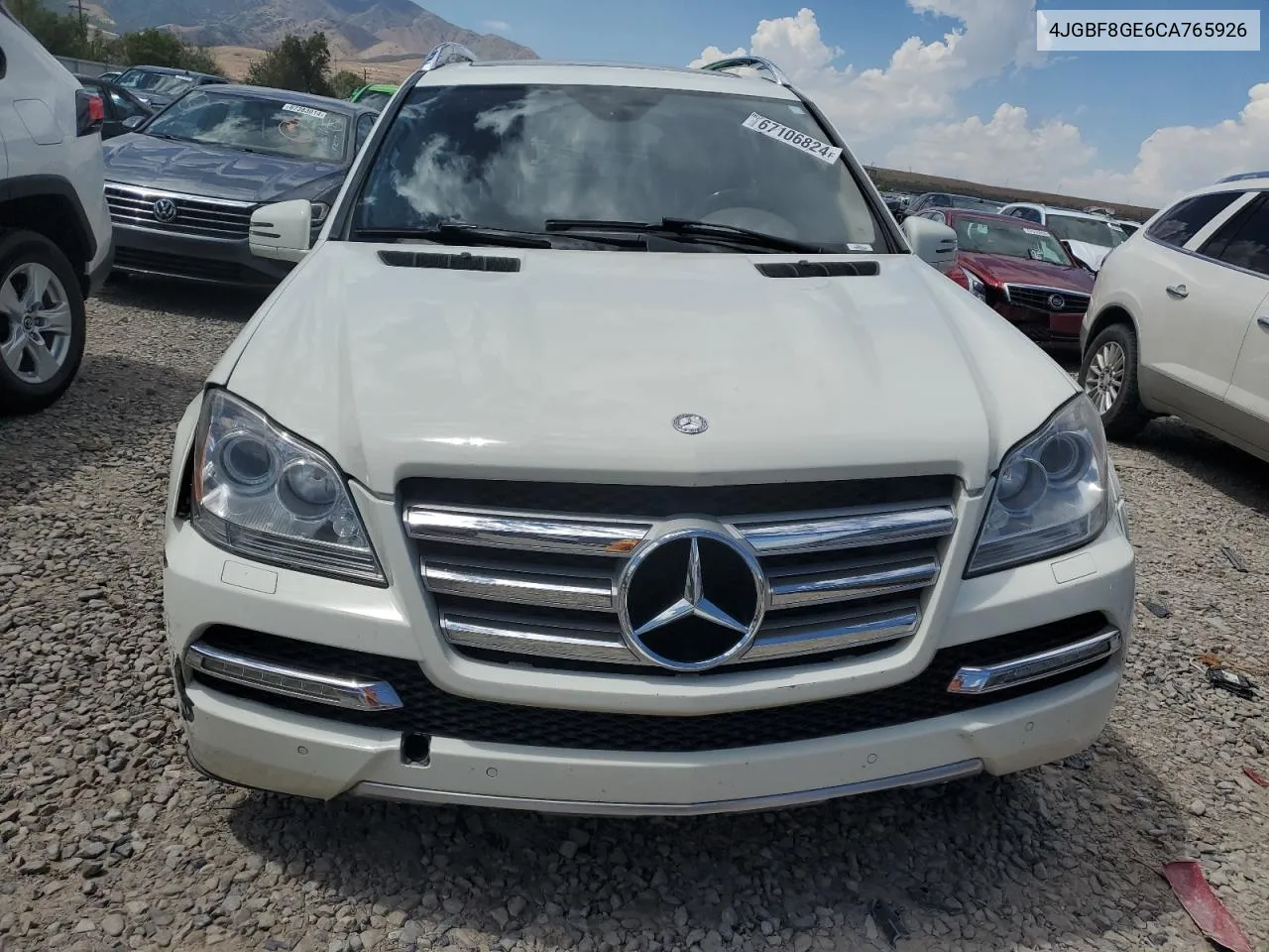 2012 Mercedes-Benz Gl 550 4Matic VIN: 4JGBF8GE6CA765926 Lot: 67106824