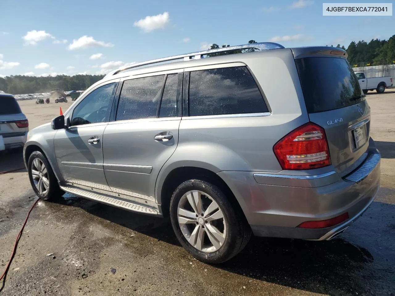 2012 Mercedes-Benz Gl 450 4Matic VIN: 4JGBF7BEXCA772041 Lot: 68711144