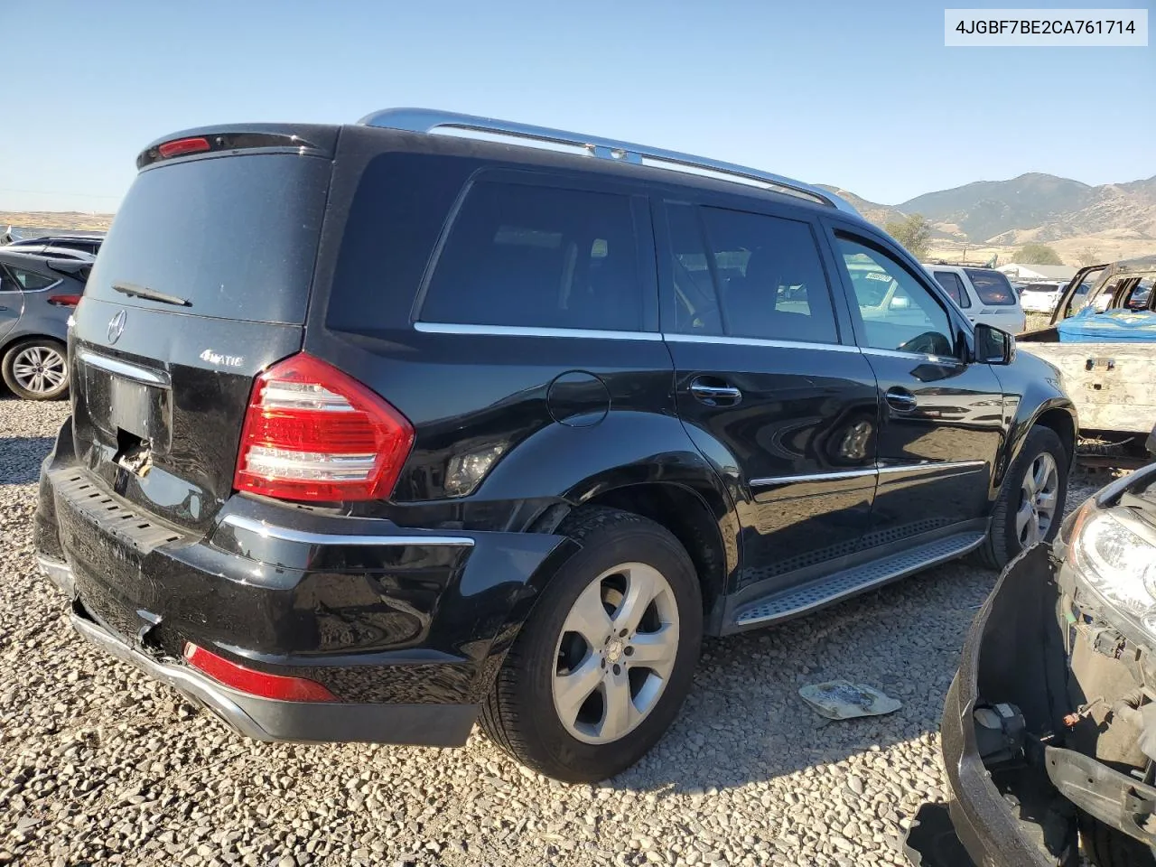 2012 Mercedes-Benz Gl 450 4Matic VIN: 4JGBF7BE2CA761714 Lot: 69023794