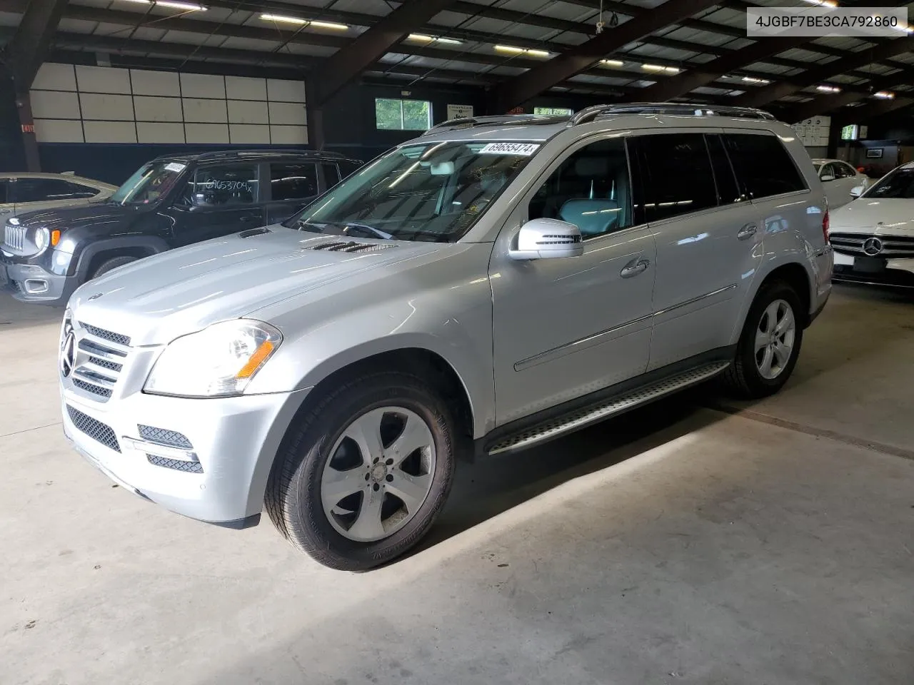 2012 Mercedes-Benz Gl 450 4Matic VIN: 4JGBF7BE3CA792860 Lot: 69655474