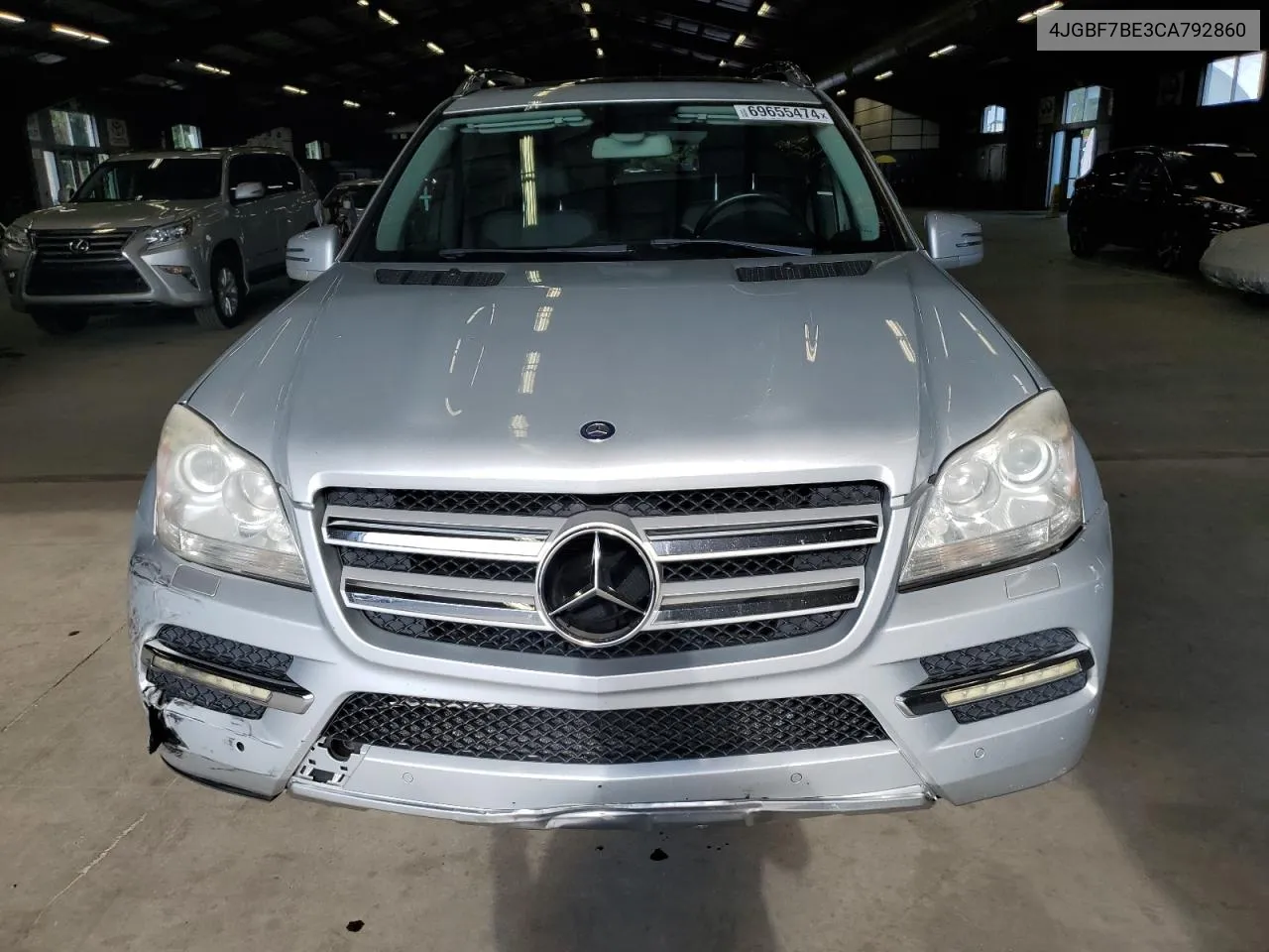 2012 Mercedes-Benz Gl 450 4Matic VIN: 4JGBF7BE3CA792860 Lot: 69655474