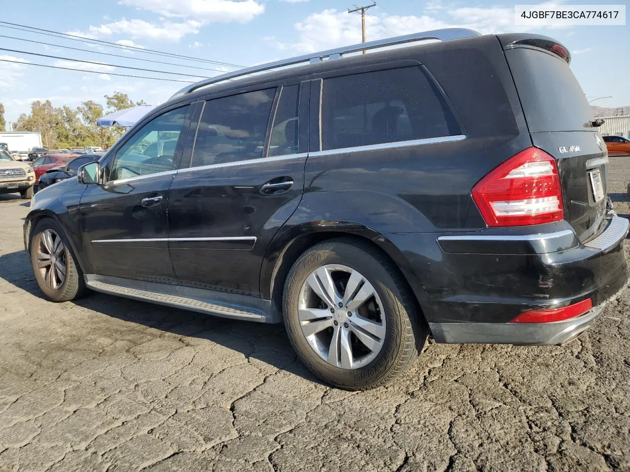 2012 Mercedes-Benz Gl 450 4Matic VIN: 4JGBF7BE3CA774617 Lot: 70339004