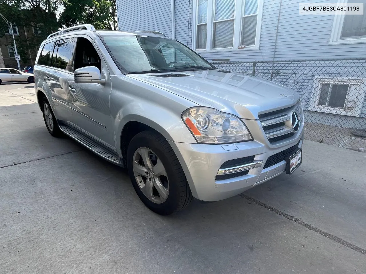 2012 Mercedes-Benz Gl 450 4Matic VIN: 4JGBF7BE3CA801198 Lot: 71165304