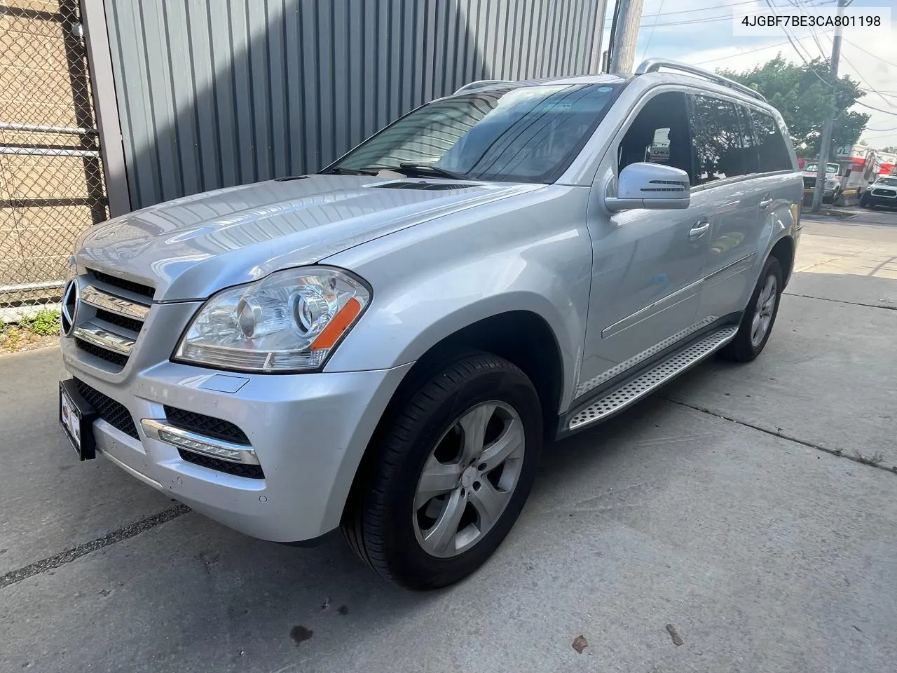 2012 Mercedes-Benz Gl 450 4Matic VIN: 4JGBF7BE3CA801198 Lot: 71165304