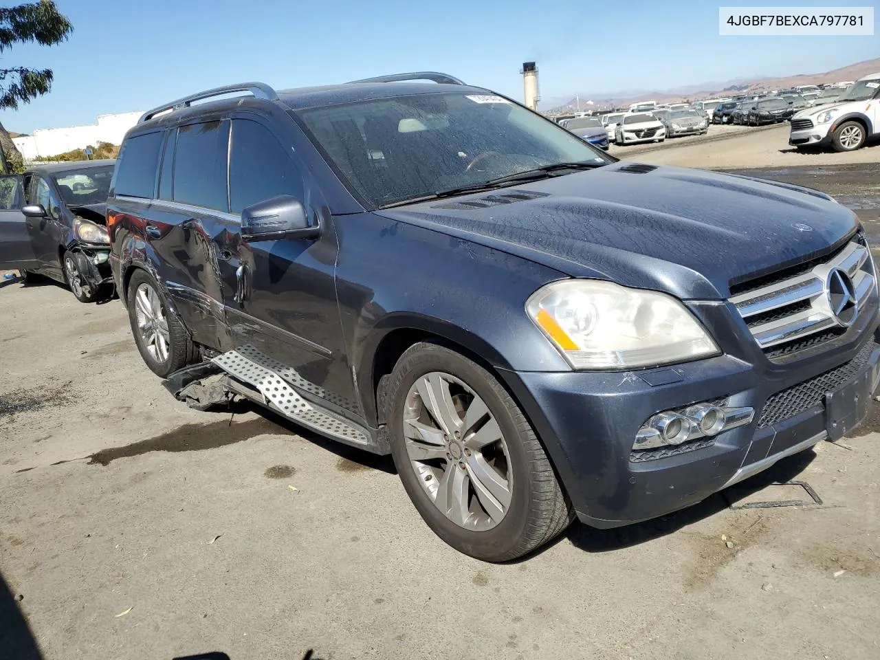 2012 Mercedes-Benz Gl 450 4Matic VIN: 4JGBF7BEXCA797781 Lot: 72045434