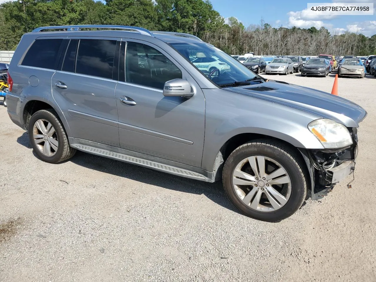 2012 Mercedes-Benz Gl 450 4Matic VIN: 4JGBF7BE7CA774958 Lot: 72063234