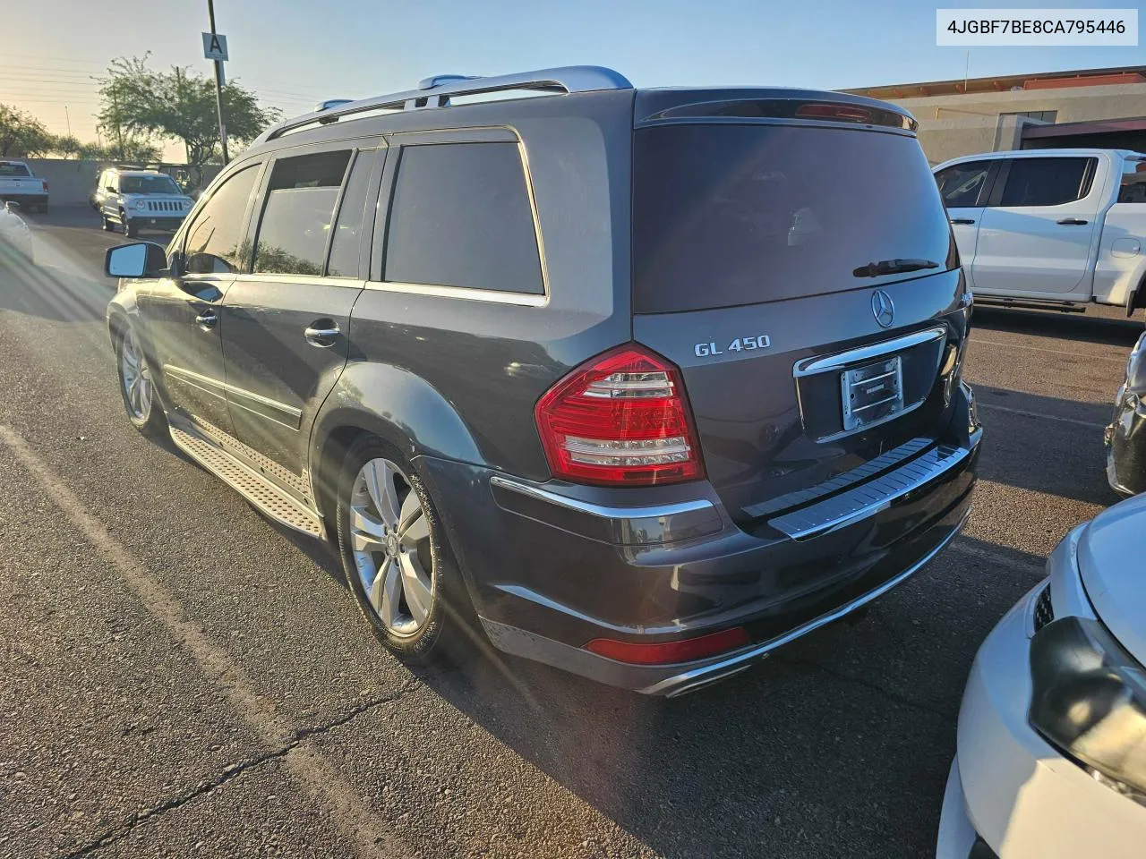 2012 Mercedes-Benz Gl 450 4Ma VIN: 4JGBF7BE8CA795446 Lot: 72289824