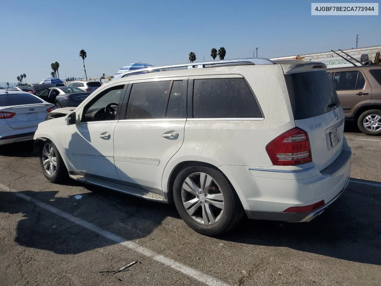 2012 Mercedes-Benz Gl 450 4Matic VIN: 4JGBF7BE2CA773944 Lot: 72815394