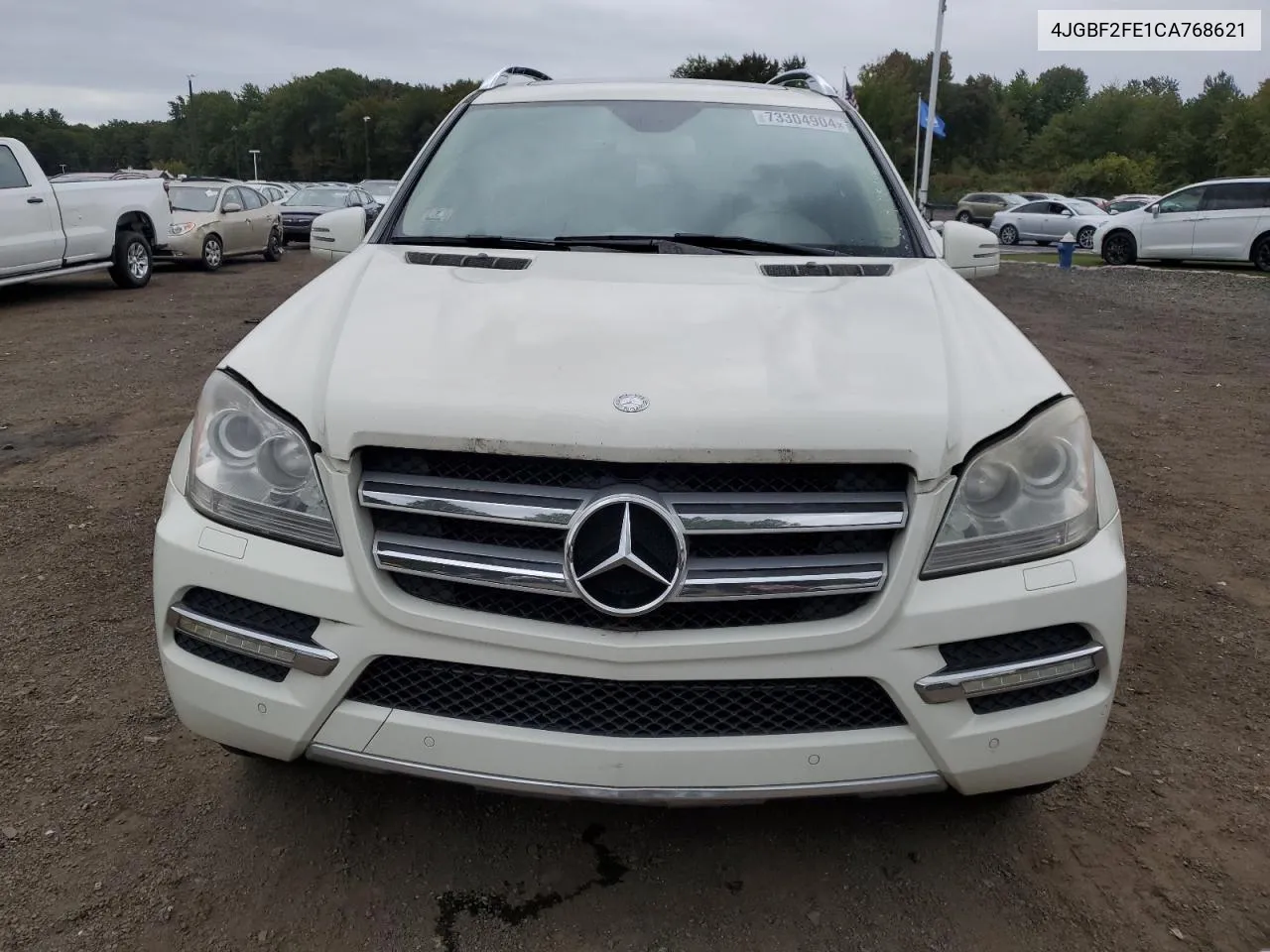 2012 Mercedes-Benz Gl 350 Bluetec VIN: 4JGBF2FE1CA768621 Lot: 73304904