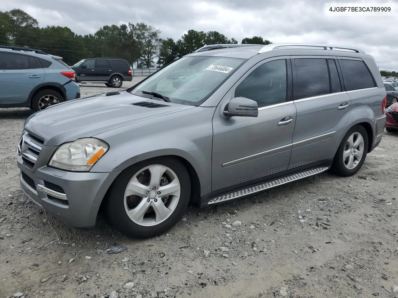 2012 Mercedes-Benz Gl 450 4Matic VIN: 4JGBF7BE3CA789909 Lot: 73646084