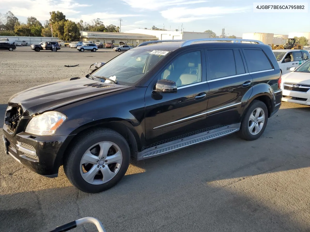 2012 Mercedes-Benz Gl 450 4Matic VIN: 4JGBF7BE6CA795882 Lot: 73810134