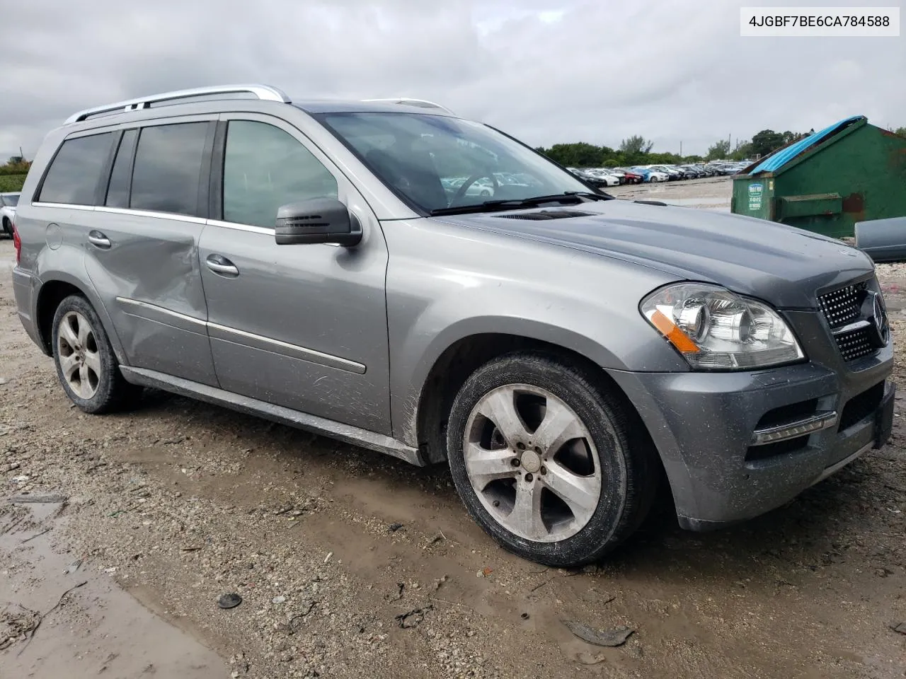 2012 Mercedes-Benz Gl 450 4Matic VIN: 4JGBF7BE6CA784588 Lot: 74223144