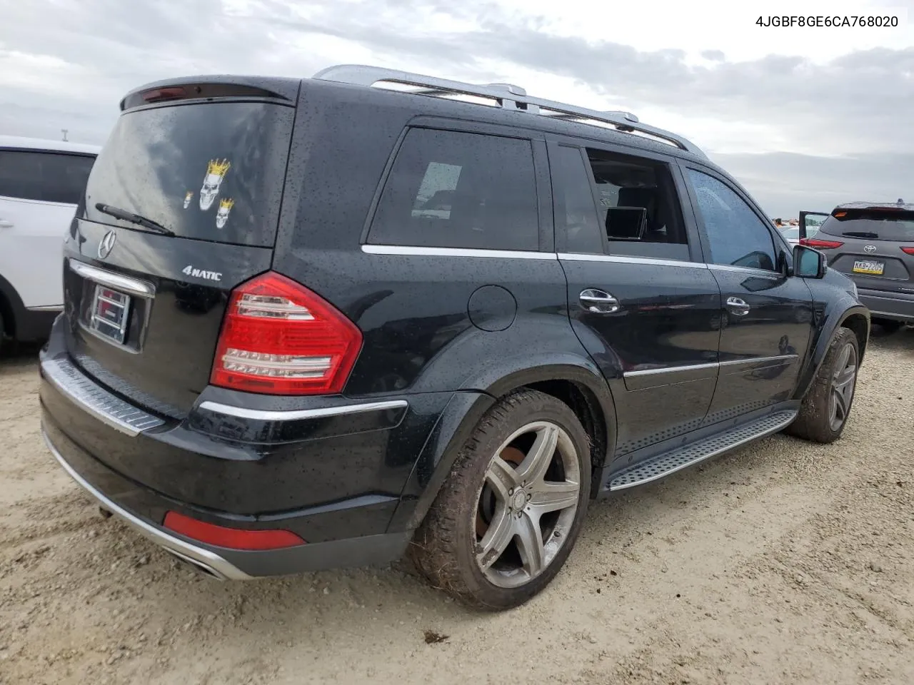 2012 Mercedes-Benz Gl 550 4Matic VIN: 4JGBF8GE6CA768020 Lot: 74695154