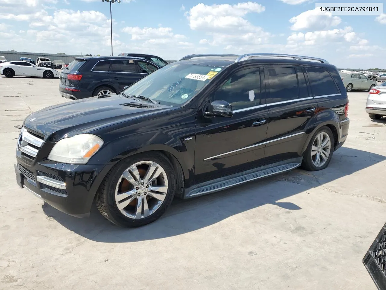 2012 Mercedes-Benz Gl 350 Bluetec VIN: 4JGBF2FE2CA794841 Lot: 74735854