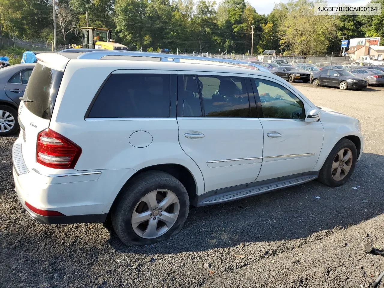 2012 Mercedes-Benz Gl 450 4Matic VIN: 4JGBF7BE3CA800164 Lot: 74740704