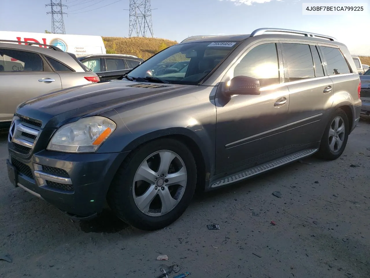 2012 Mercedes-Benz Gl 450 4Matic VIN: 4JGBF7BE1CA799225 Lot: 75528464