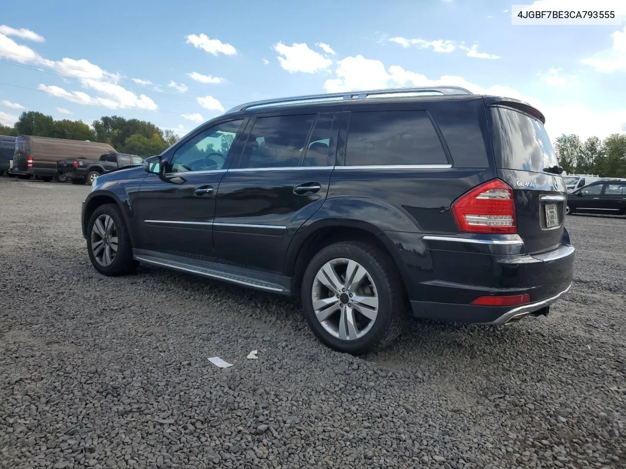 2012 Mercedes-Benz Gl 450 4Matic VIN: 4JGBF7BE3CA793555 Lot: 75712414